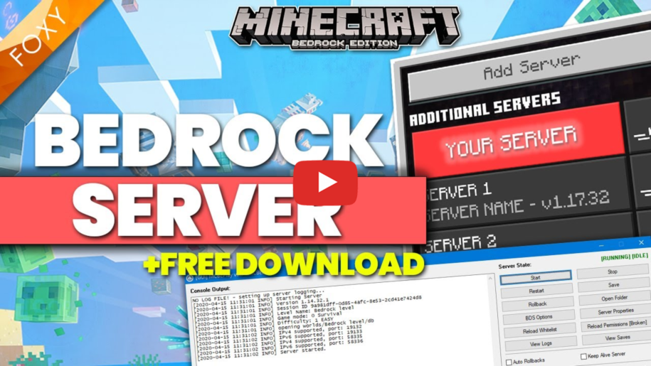 Minecraft Bedrock Server Out Now